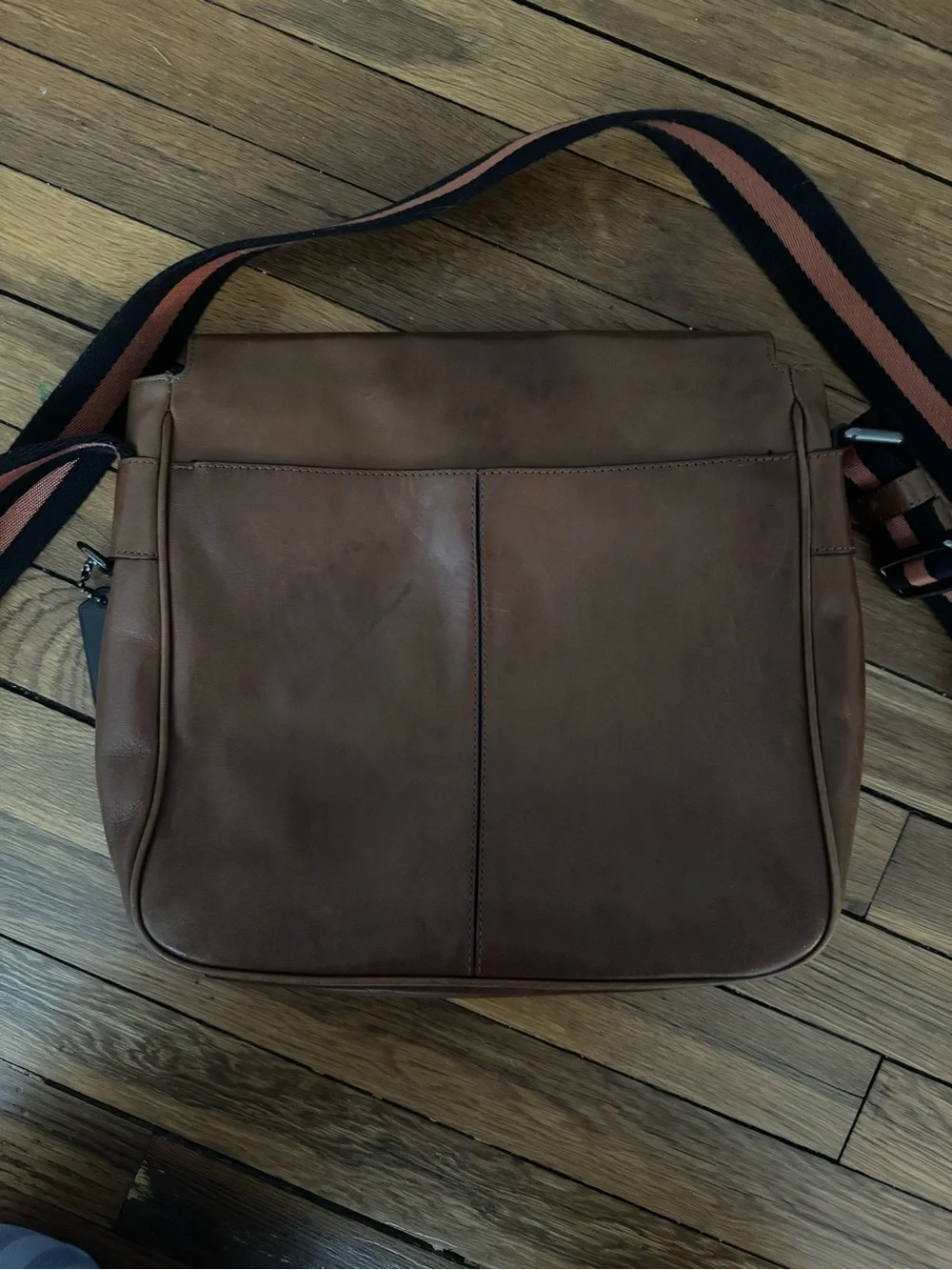Coach Leather Messenger Bag